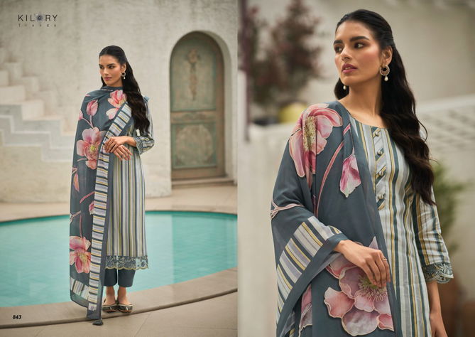 Summer Garden By Kilory Jam Cotton Dress Material Wholesale Market In Surat